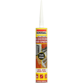 Гер­ме­тик «Soudal» Soudaflex, 40FC, Черный, 300 мл