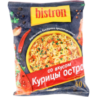 

Вермишель б/пр."БИСТРОН"(остр.курица)60г