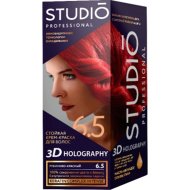 Крем-краска для волос «Studio Professional» рубиново-красный, тон 6.5, 115 мл