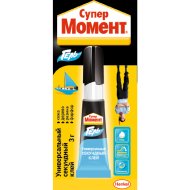 Универсальный секундный клей «Супер Момент Гель» 3 г