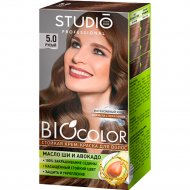 Крем-краска для волос «Studio Professional» BIOcolor, русый, тон 5.0, 115 мл