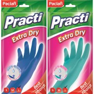 Перчатки резиновые «Paclan» extra dry, размер L