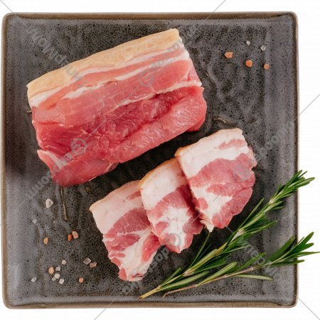 Полуфабрикат мясной из свинины «Грудинка бескостная» 1 кг, фасовка 0.6 кг