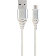 Кабель «Gembird» Cablexpert, CC-USB2B-AMmBM-2M-BW2, white, 2 м