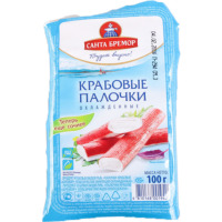 

Краб.палочки "БРЕМОР" (клас,охл) РБ 100г