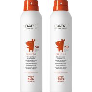 Набор косметический «Laboratorios Babe» 1+1, спрей солнцезащитный SPF 50, 2х200 мл