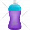 Чашка-непроливайка с мягким носиком фиолетовая, 300 мл.