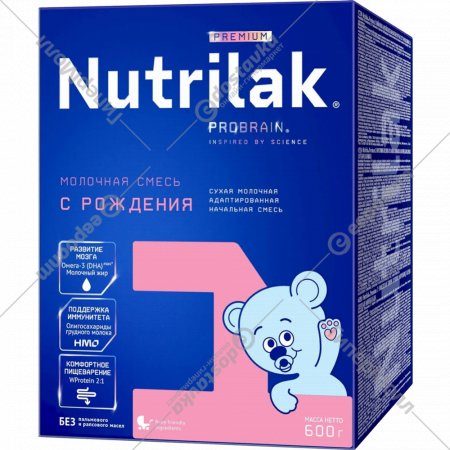 Смесь молочная сухая «Nutrilak» Premium-1, 600 г