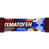 

Гематоген экстра кокос. в шокол., 40г