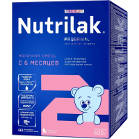 

Смесь "NUTRILAK 2 PREMIUM"(послед.) 600г
