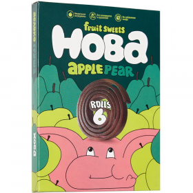 Конфеты фруктовые «Hoba» яблоко-груша, 60 г
