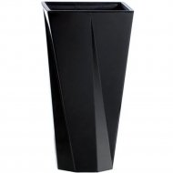 Горшок «Prosperplast» пластиковый Flower pot Urbi Twist P–black