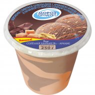 Мороженое «Морозпродукт» сливочное, со вкусом соленой карамели и арахиса, 250 г