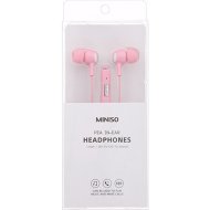 Наушники «Miniso» 0500020793, розовый/белый