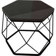 Журнальный столик «Расгар» Арена, черный, 535х465х415 мм