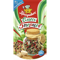 

Смесь "5 ПЕРЦЕВ" (горошком) 60г
