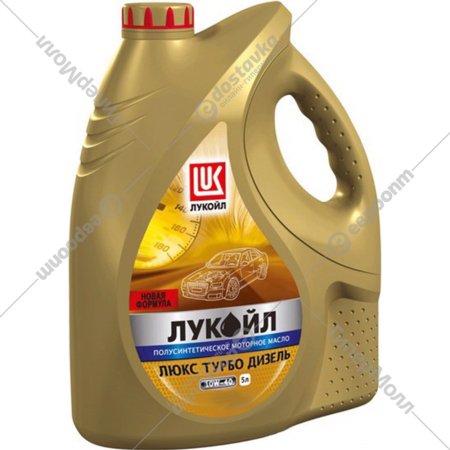 Моторное масло «Лукойл» Люкс Турбо Дизель 10W40, 5 л