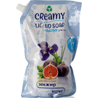 

Жидкое мыло"CREAMY"(инжир ирис)1250мл