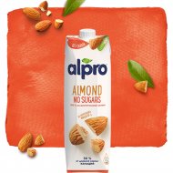 Напиток миндальный «Alpro» Almond no sugars, обогащенный кальцием, 1 л