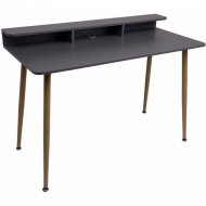 Письменный стол «AksHome» Jasper, серый/бук, 1200х550х850 мм