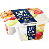 Йогурт «Epica» с яблоком, из мюсли и миндаля, 4.8%, 138 г