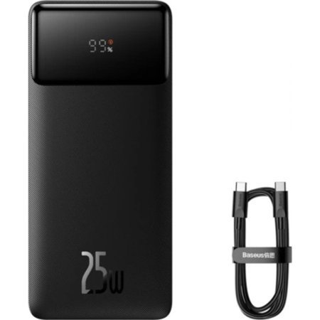 Портативное зарядное устройство «Baseus» 20000мАч, PPBD25K, PPBD020301, черный
