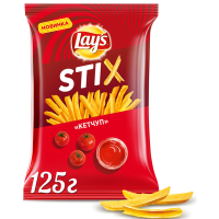 

Чипсы"LAY'S"(Stix,кетчуп)125г