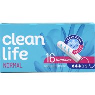 Тампоны гигиенические «Clean Life» Normal, 16 шт