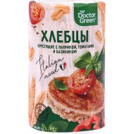 Хлебцы «Doctor Green» с паприкой, томатами и базиликом, 80 г