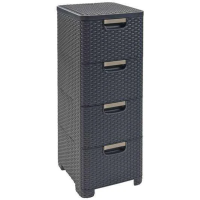 

Комод "4Х STYLE RATTAN DRAWER" (213701)