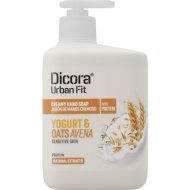 Крем-мыло «Dicora» для рук, Urban Fit, Йогурт и овес, 500 мл