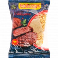 Изделие макаронные быстрого приготовления «Bistron» говядина, 60 г