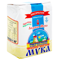 

Мука пшеничная М54-25 (фас,в/с) Лида 1кг