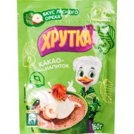 Какао-напиток Хрутка быстрорастворимый, со вкусом лесного ореха, 160 г