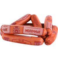 

Сосиски"МОЛОЧНЫЕ"(мс,в/с,и/о)Гродно 1кг