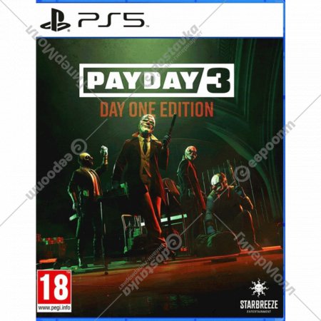 Игра для консоли «Sony» Payday 3. Day One Edition, PS5, EU pack, RU subtitles