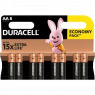 Комплект батареек «Duracell» Basic LR6-8BL MN1500, 8 шт