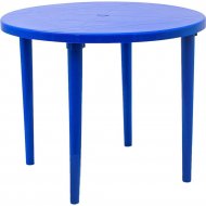 Стол «Стандарт Пластик Групп» круглый, синий, 900 мм