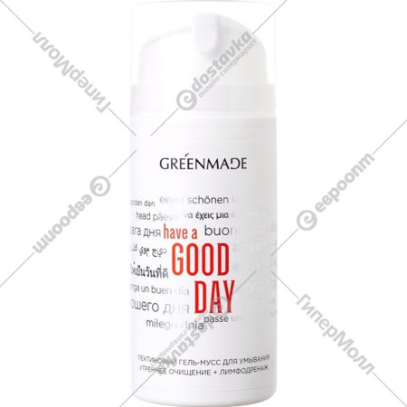 Гель-мусс для умывания «Greenmade» Have a Good Day, 100 мл