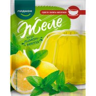 Желе Лидкон со вкусом лимон-мята, 80 г