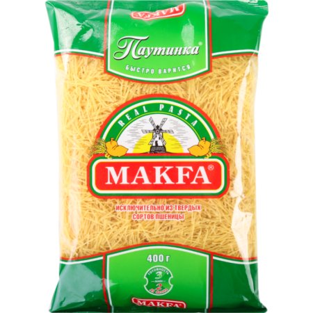 Макаронные изделия «Макфа» вермишель, 400 г
