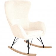 Кресло-качалка «Halmar» Liberto 2, V-CH-LIBERTO_2-FOT-KREMOWY, кремовый/натуральный/черный