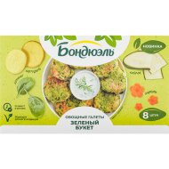 Овощные галеты «Бондюэль» зеленый букет, быстрозамороженные, 300 г