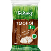 

Творог "БЕЛЛАКТ" (1%, п/пл) 200 г