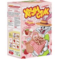 Кукурузные палочки ХрумСтик со вкусом клубника, со сливками, 120 г