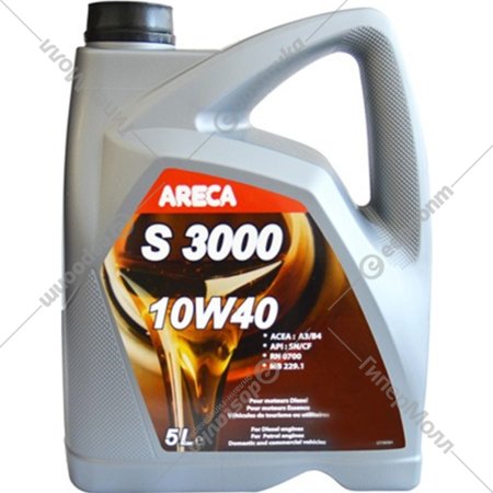 Масло моторное «Areca» 10W-40, 5 л