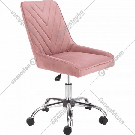 Компьютерное кресло «Halmar» Rico, V-CH-RICO-FOT-ROZOWY, розовый/хром