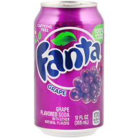 

Напиток газ."FANTA" GRAPE 0.355 л