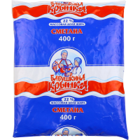 

Сметана (пл,22%) Бабушкина крынка 400г