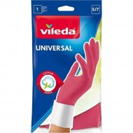 Перчатки «Vileda» универсальные, с хлопком, S